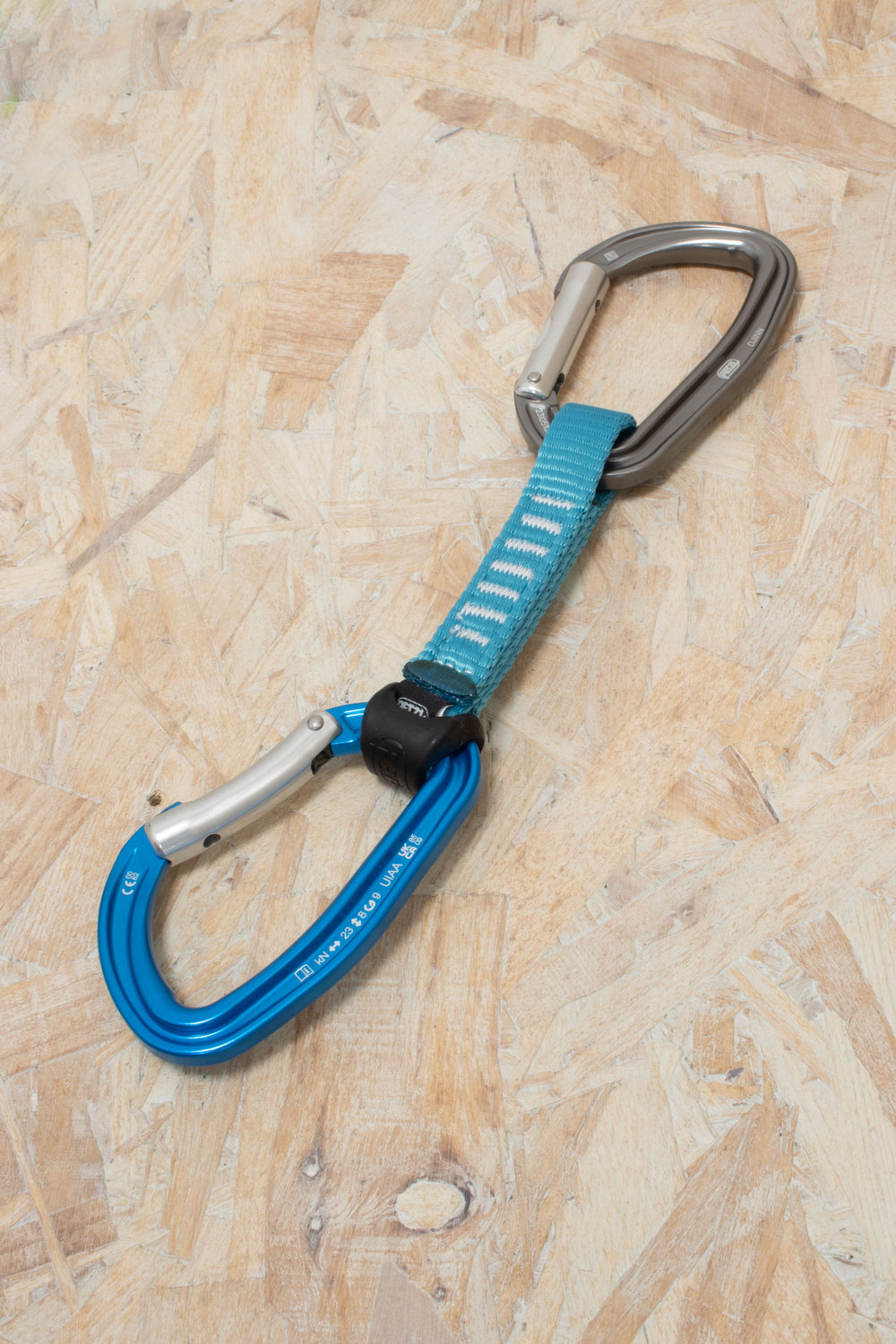 Rinvio Da Arrampicata Petzl Djinn Axess - Viola, 12cm, Per Falesia, Moschettoni Keylock - Foto 11