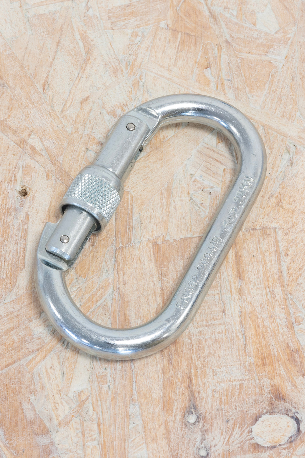 Foin - 10mm Oval Steel S/G Krab
