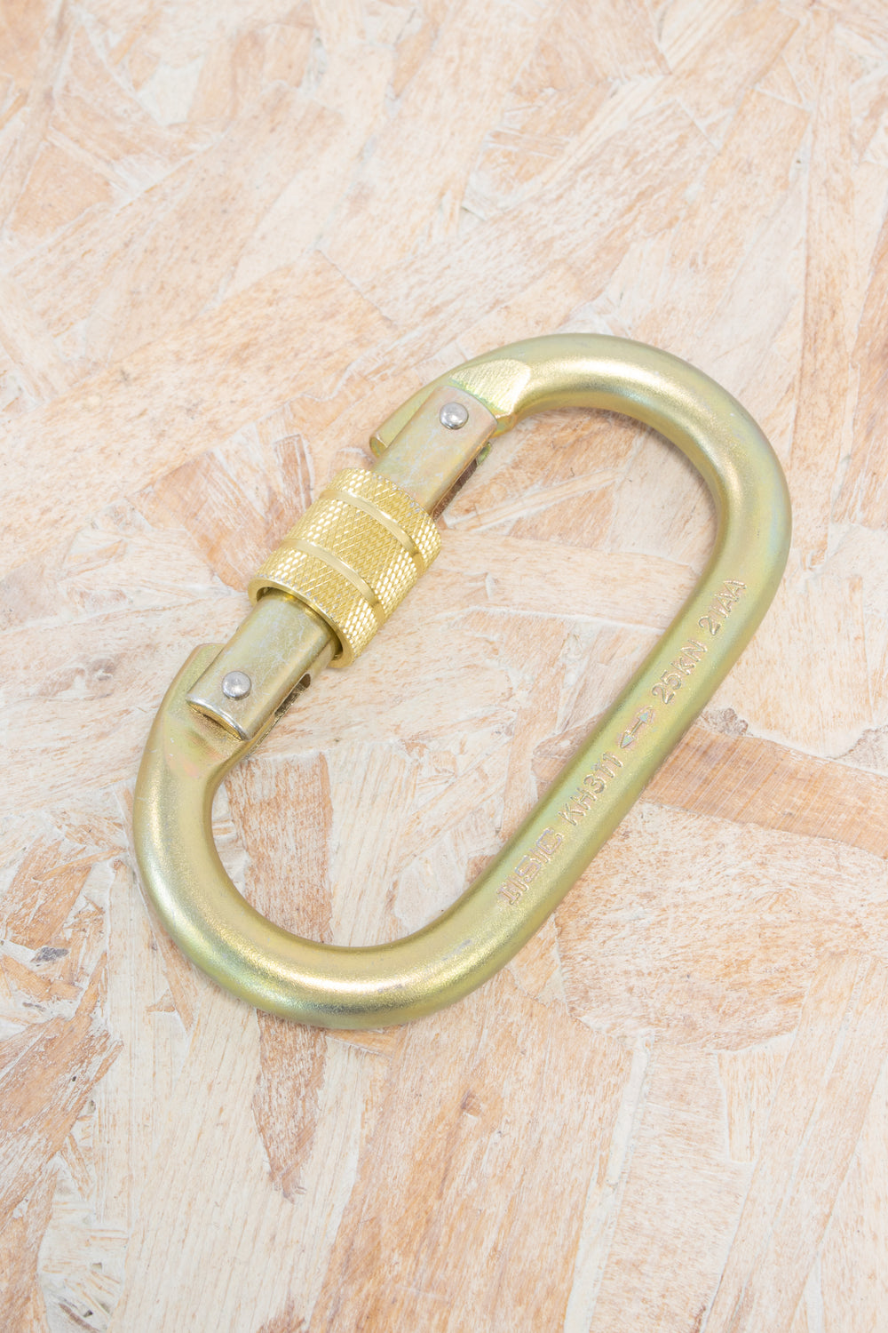 ISC - Steel Oval SG Karabiner, with Factory Serial Number