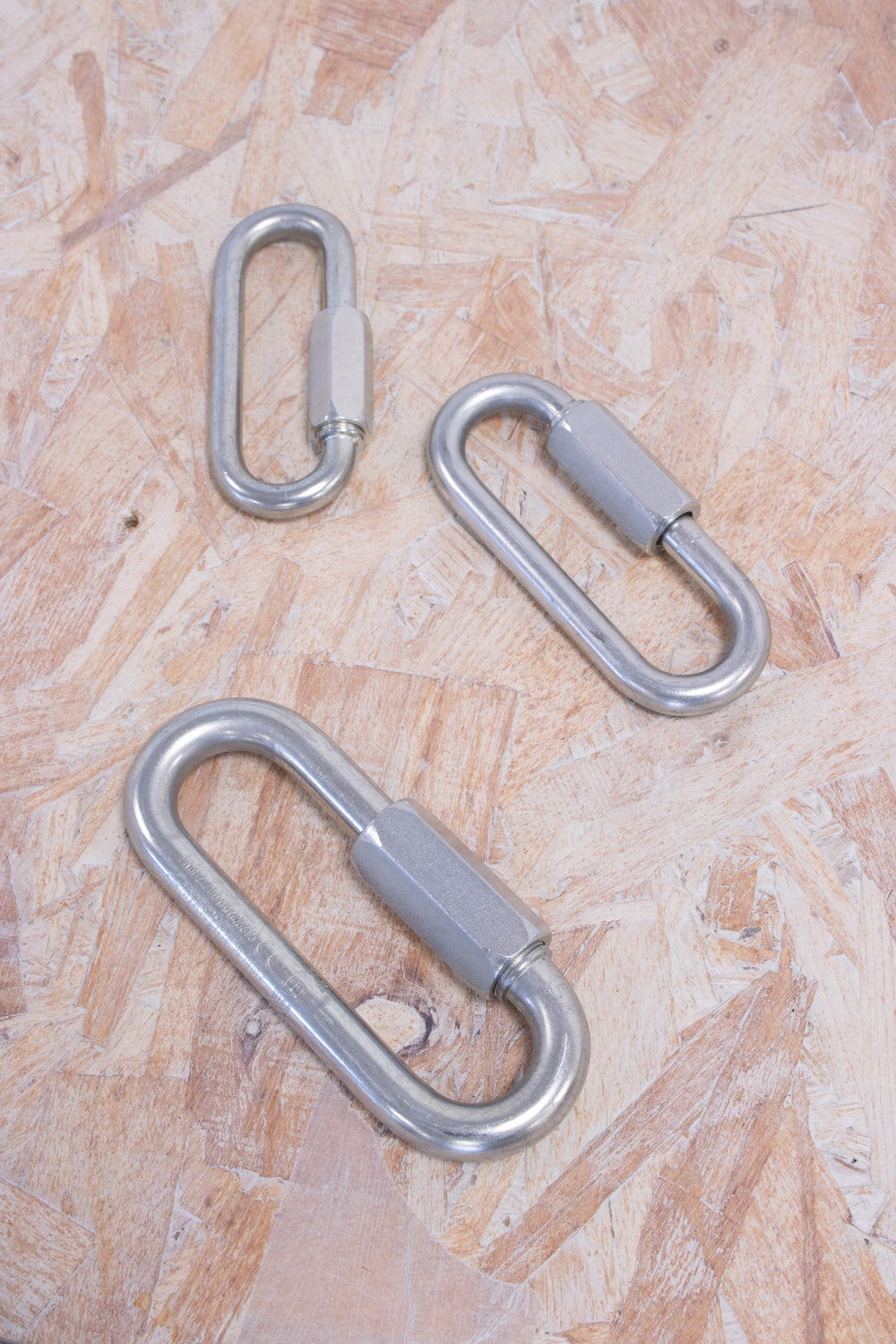 Maillon Rapide - Long Open Oval, Galvanised Steel