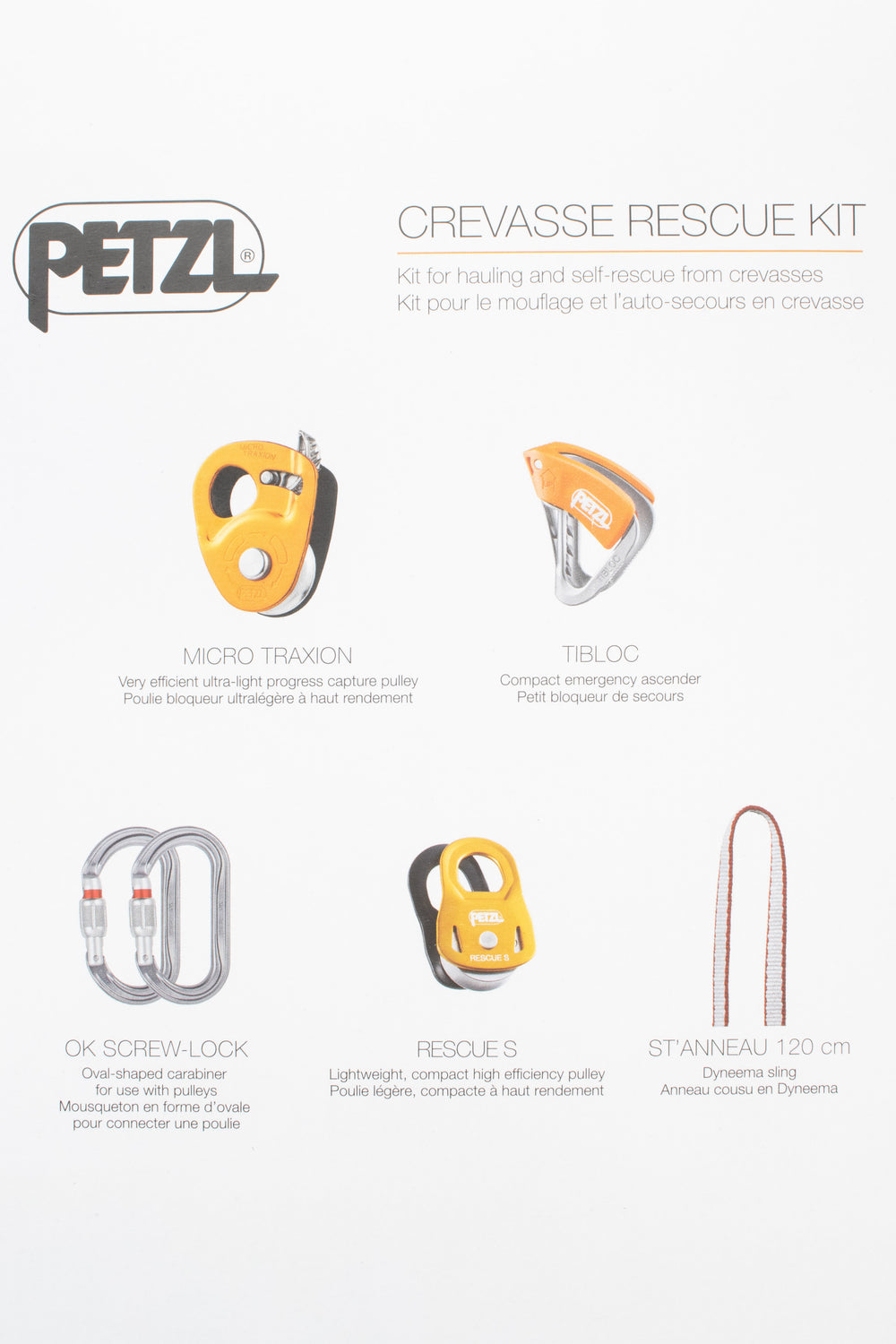 Petzl - Crevasse Rescue Kit