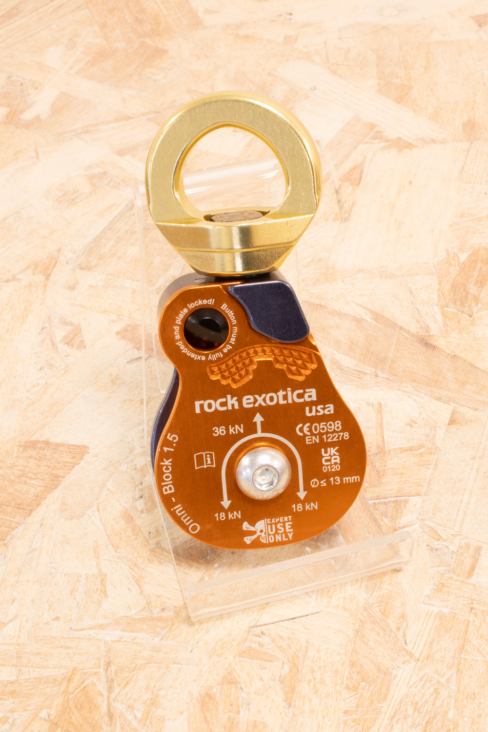 Rock Exotica - Omni Block 1.5 Single Pulley