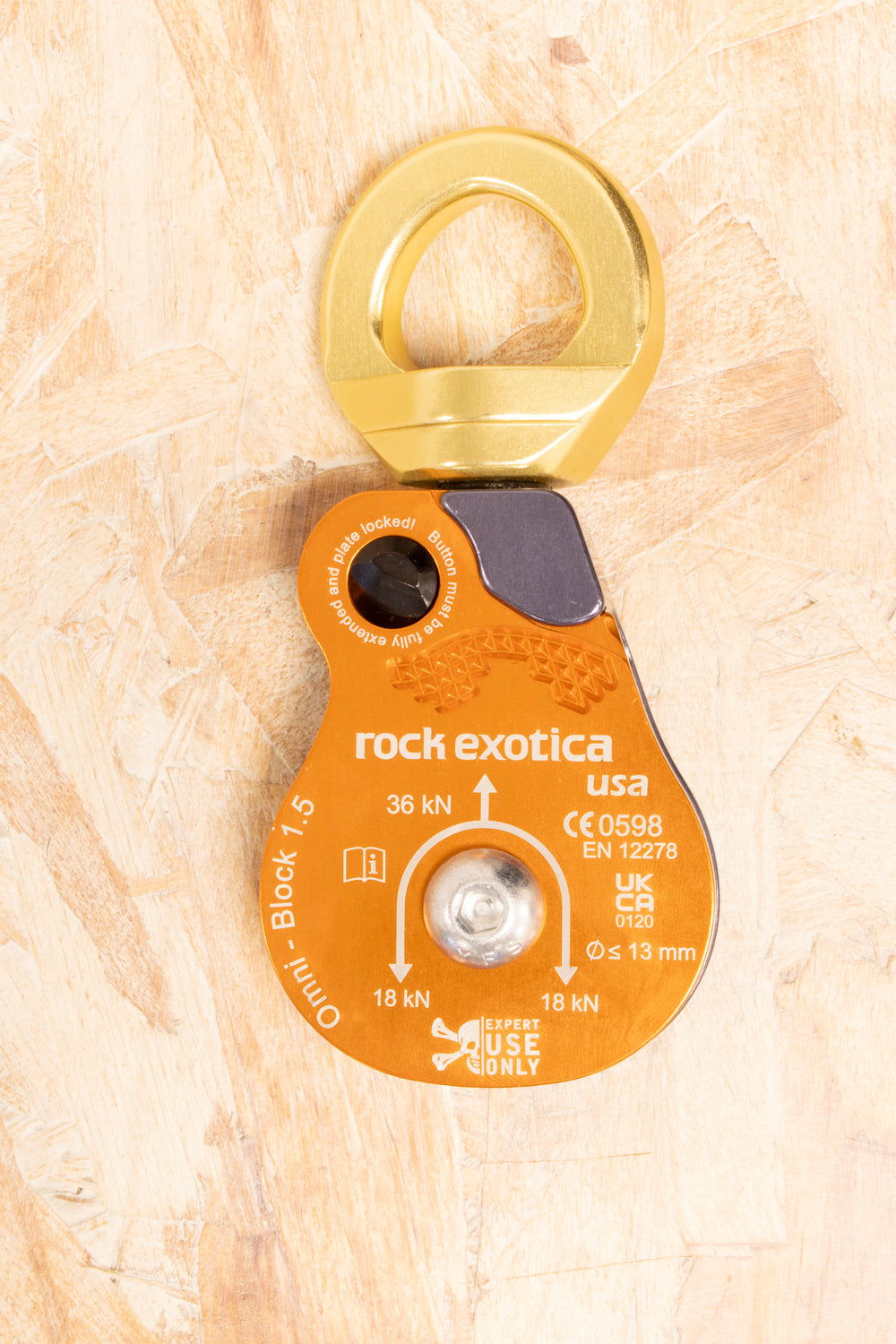 Rock Exotica - Omni Block 1.5 Single Pulley