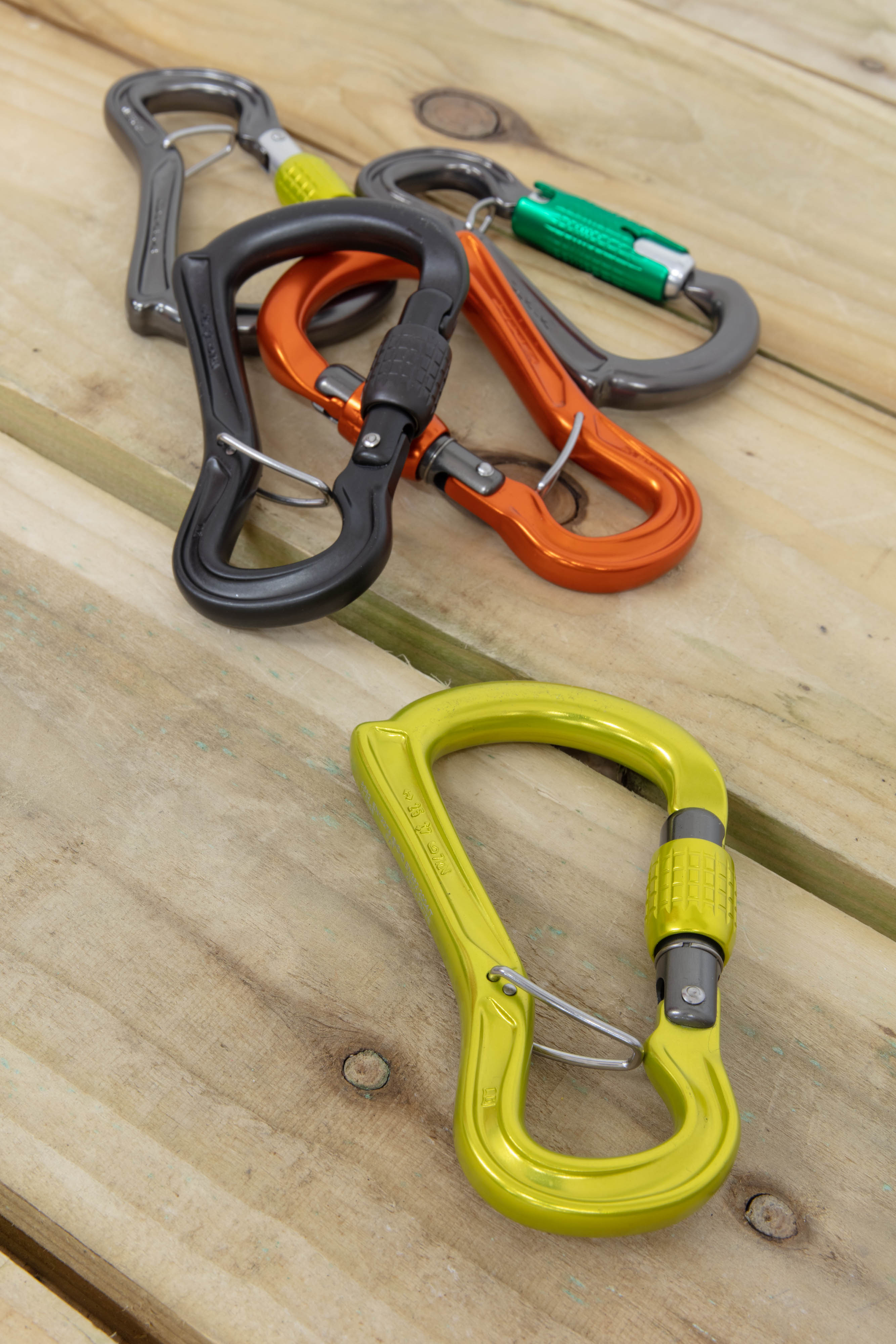 Dmm Ceros Belay Moschettone Locksafe - Tripla Azione, HMS Autobloccante Per Alpinismo E Arrampicata
