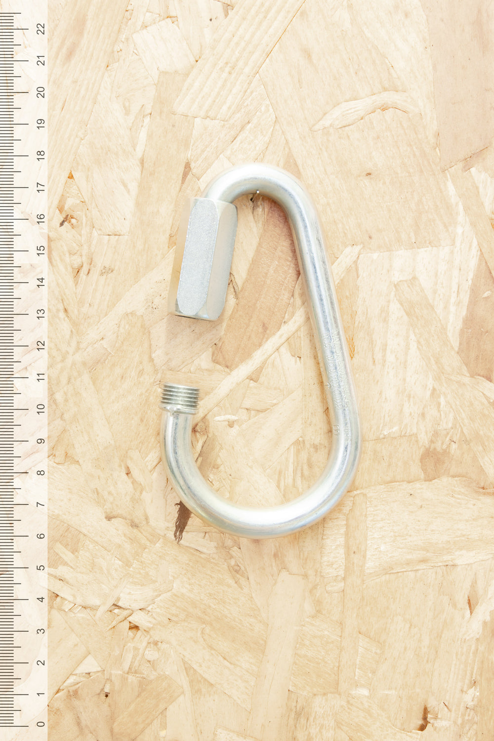 Maillon Rapide - Pear, Galvanised Steel