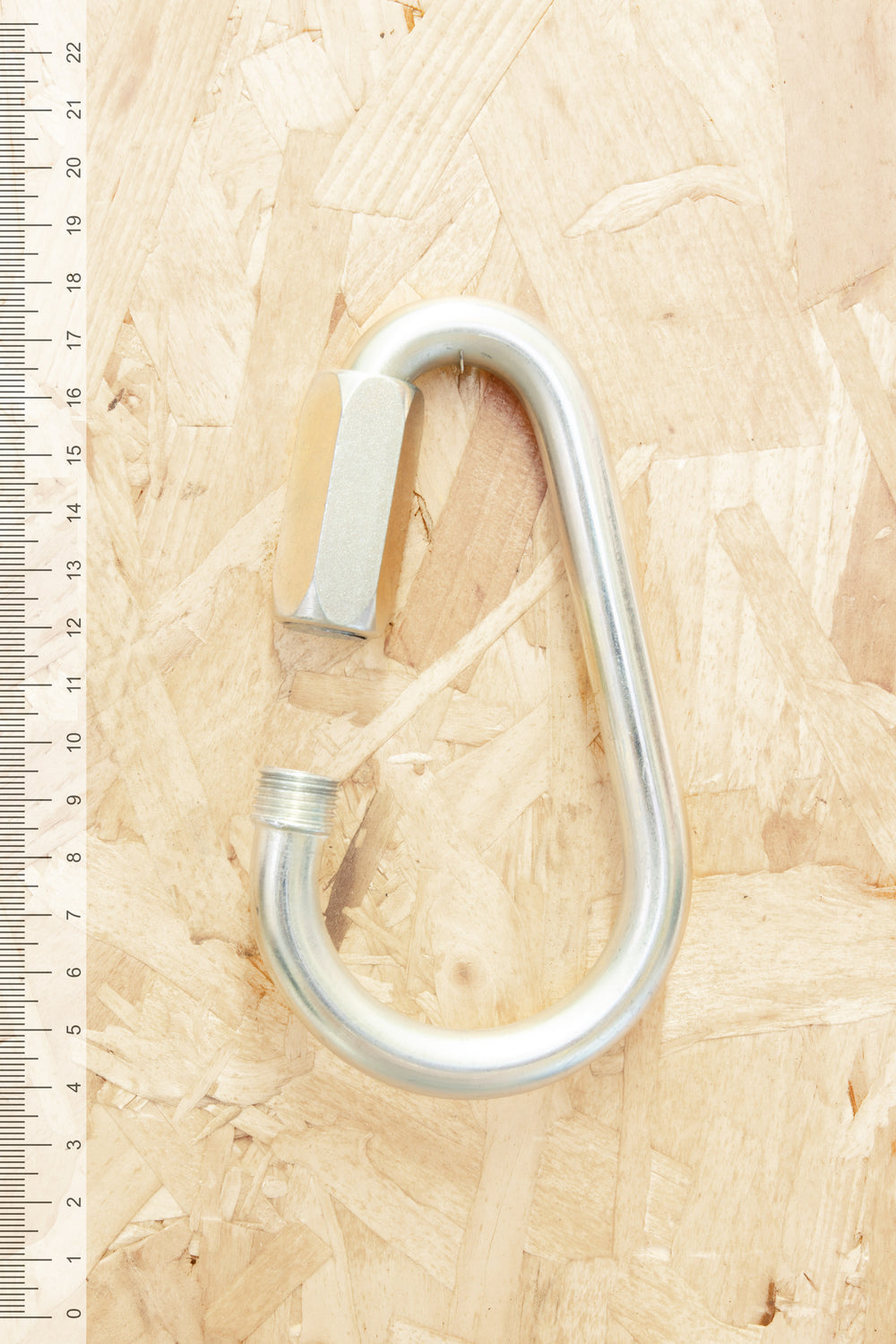 Maillon Rapide - Pear, Galvanised Steel