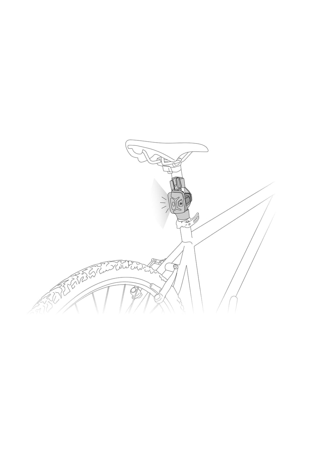 Petzl - BIKE ADAPT (Bike Mount)