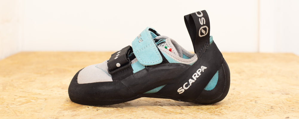 Scarpa - Vapor V - Climbing shoes - Ocean / Yellow | 39 (EU)